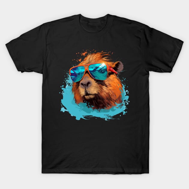 capybara T-Shirt by piratesnow